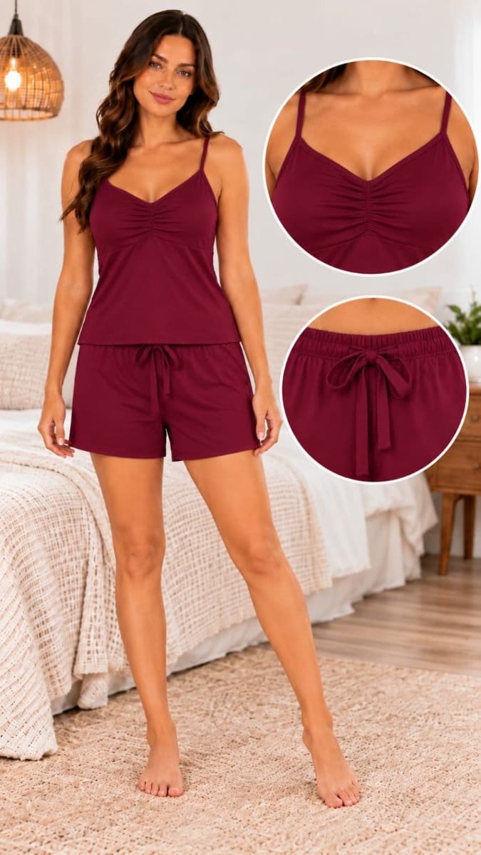 Conjunto Pijama Feminino - Foto 1
