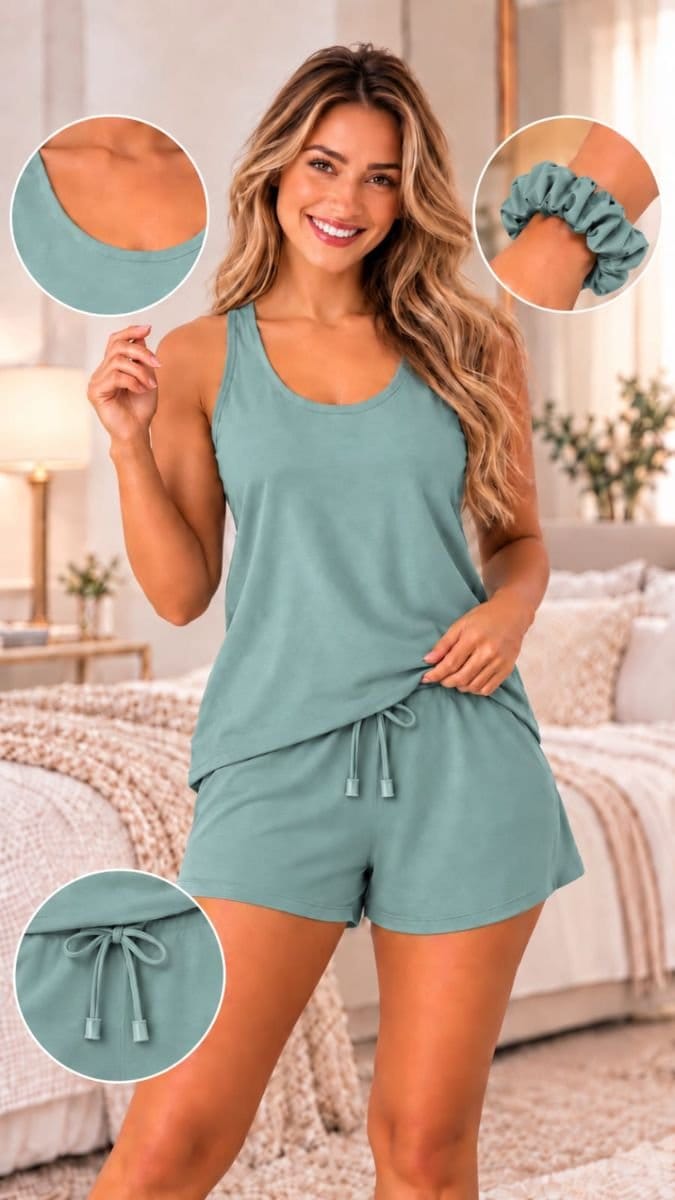Conjunto Pijama Feminino - Foto 1